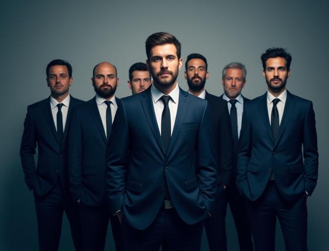 Imagen de un grupo de profesionales financieros institucionales